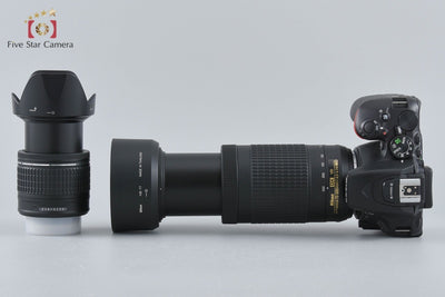 [Used] Nikon D5600 Double Zoom Kit - Low Shutter Count