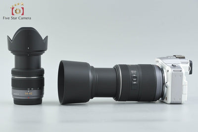 [Used] Panasonic DMC-G3 Double Zoom Lens Kit White, Low Shutter Count, With Original Box