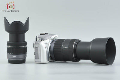 [Used] Panasonic DMC-G3 Double Zoom Lens Kit White, Low Shutter Count, With Original Box