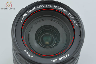 [Used] Canon EF-S 18-200mm f/3.5-5.6 IS