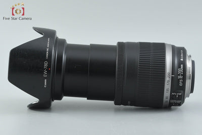 [Used] Canon EF-S 18-200mm f/3.5-5.6 IS