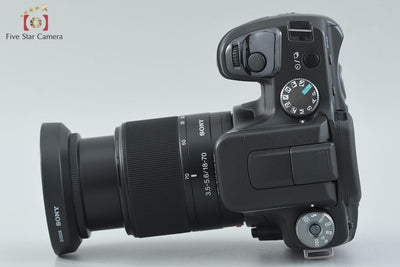 [Used] Sony α100 DSLR-A100 Zoom Lens Kit Black