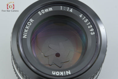 [Used] Nikon Ai NIKKOR 50mm f/1.4