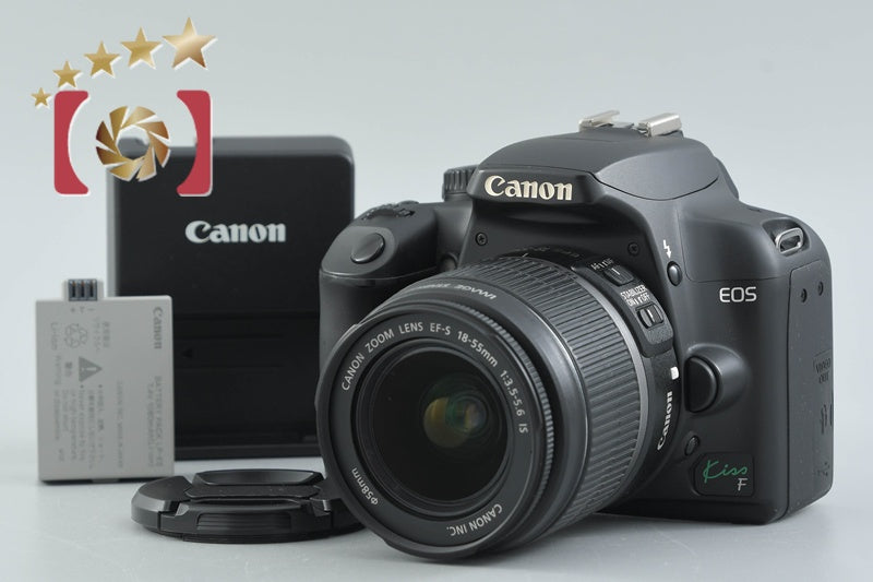 中古】Canon キヤノン EOS Kiss F レンズキット シャッター回数僅少