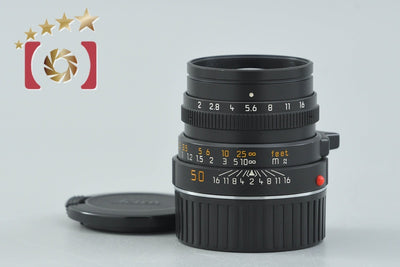 Used] Leica Summicron-M 50mm f/2 E39 3rd Generation Black