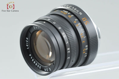 Used] Leica Summicron-M 50mm f/2 E39 3rd Generation Black