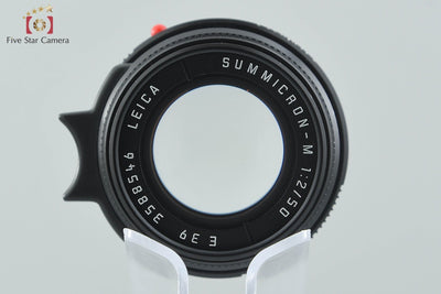 Used] Leica Summicron-M 50mm f/2 E39 3rd Generation Black
