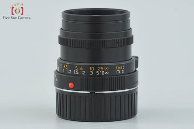 Used] Leica Summicron-M 50mm f/2 E39 3rd Generation Black