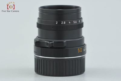 Used] Leica Summicron-M 50mm f/2 E39 3rd Generation Black