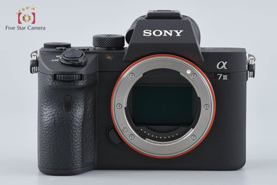 Used: SONY α7III ILCE-7M3 Zoom Lens Kit, Low Shutter Count, With Original Box