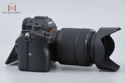 Used: SONY α7III ILCE-7M3 Zoom Lens Kit, Low Shutter Count, With Original Box