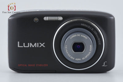 [Used] Panasonic LUMIX DMC-S2 Black Compact Digital Camera with Original Box