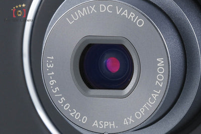 [Used] Panasonic LUMIX DMC-S2 Black Compact Digital Camera with Original Box