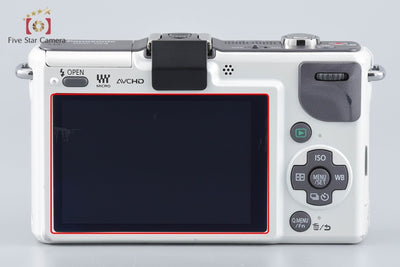 [Used] Panasonic LUMIX DMC-GF2 White Mirrorless Interchangeable Lens Camera