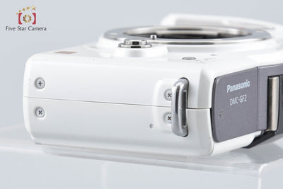 [Used] Panasonic LUMIX DMC-GF2 White Mirrorless Interchangeable Lens Camera