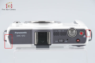 [Used] Panasonic LUMIX DMC-GF2 White Mirrorless Interchangeable Lens Camera