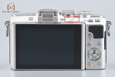 【中古】OLYMPUS オリンパス PEN Lite E-PL7 14-42mm EZレンズキット シルバー