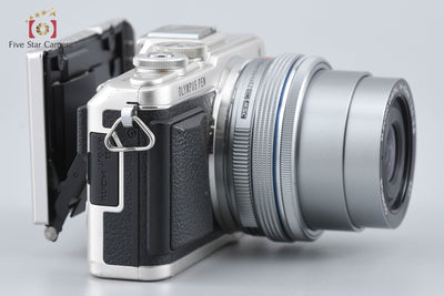 【中古】OLYMPUS オリンパス PEN Lite E-PL7 14-42mm EZレンズキット シルバー