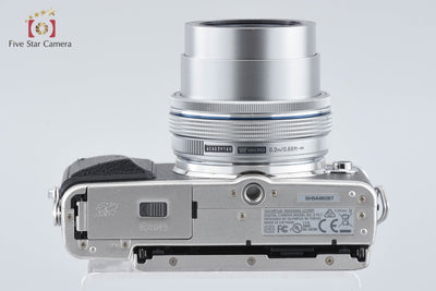 【中古】OLYMPUS オリンパス PEN Lite E-PL7 14-42mm EZレンズキット シルバー