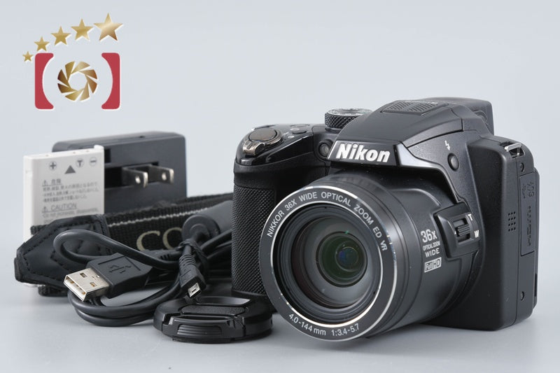 [Used] Nikon COOLPIX P500 Black Compact Digital Camera