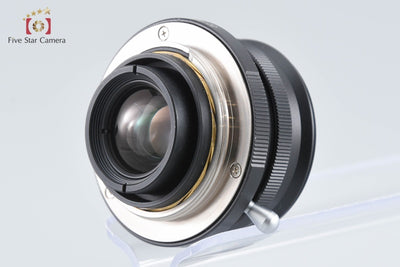 【Used】Voigtlander COLOR-SKOPAR 35mm f/2.5 MC Black L39 Leica Screw Mount with Original Box