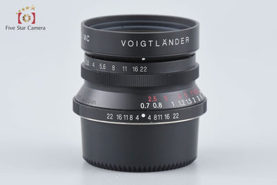 【Used】Voigtlander COLOR-SKOPAR 35mm f/2.5 MC Black L39 Leica Screw Mount with Original Box