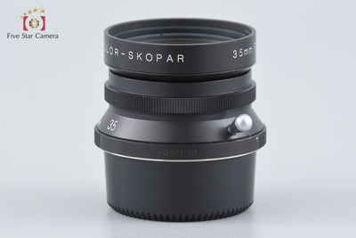 【Used】Voigtlander COLOR-SKOPAR 35mm f/2.5 MC Black L39 Leica Screw Mount with Original Box