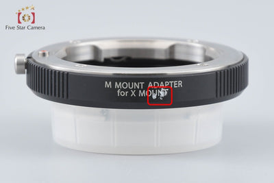 [Used] Fujifilm M Mount Adapter for Fujifilm X Mount