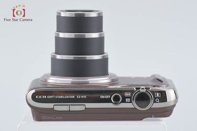 [Used] Casio EXILIM EX-H15 Brown Compact Digital Camera