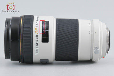 [Used] MINOLTA Minolta HIGH SPEED AF APO TELE ZOOM 80-200mm f/2.8 G