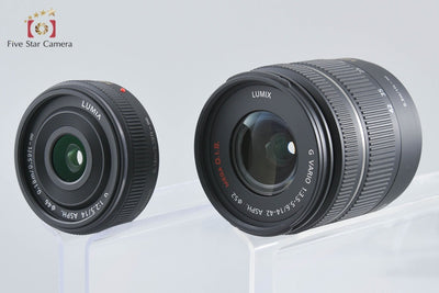 [Used] Panasonic LUMIX DMC-GF2 Double Lens Kit Red - Very Low Shutter Count