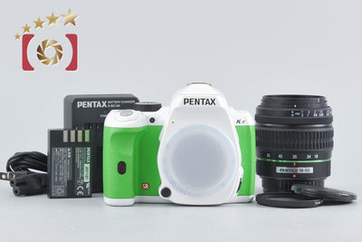 [Used] PENTAX K-r White x Green 18-55 Lens Kit - Low Shutter Count