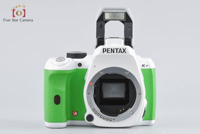 [Used] PENTAX K-r White x Green 18-55 Lens Kit - Low Shutter Count