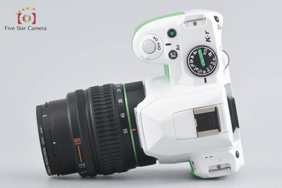 [Used] PENTAX K-r White x Green 18-55 Lens Kit - Low Shutter Count
