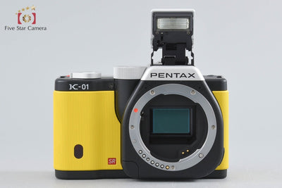 [Used] PENTAX K-01 Black x Yellow Mirrorless Single-Lens Reflex Camera, Very Low Shutter Count