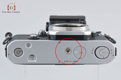 [Used] Nikon F2 Photomic A Silver Film SLR Camera
