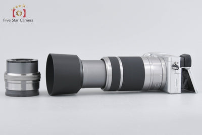 [Used] SONY Sony α6400 ILCE-6400Y Double Zoom Lens Kit Silver, Low Shutter Count