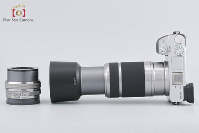 [Used] SONY Sony α6400 ILCE-6400Y Double Zoom Lens Kit Silver, Low Shutter Count