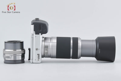 [Used] SONY Sony α6400 ILCE-6400Y Double Zoom Lens Kit Silver, Low Shutter Count
