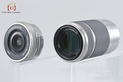 [Used] SONY Sony α6400 ILCE-6400Y Double Zoom Lens Kit Silver, Low Shutter Count