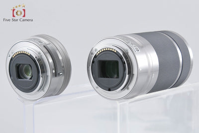 [Used] SONY Sony α6400 ILCE-6400Y Double Zoom Lens Kit Silver, Low Shutter Count