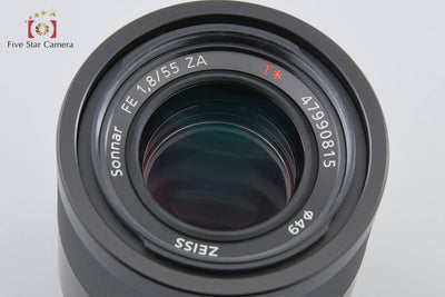 [Used] SONY Carl Zeiss Sonnar FE 55mm f/1.8 ZA T* SEL55F18Z