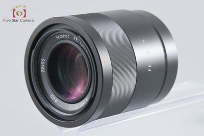 [Used] SONY Carl Zeiss Sonnar FE 55mm f/1.8 ZA T* SEL55F18Z