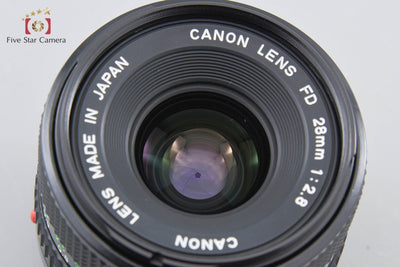 [Used] Canon New FD 28mm f/2.8