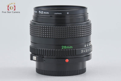 [Used] Canon New FD 28mm f/2.8