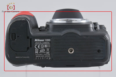 [Used] Nikon D200 Digital SLR Camera