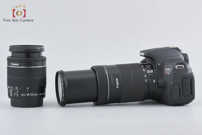 [Used] Canon EOS Kiss X7i Double Zoom Kit - Low Shutter Count