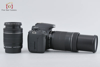 [Used] Canon EOS Kiss X7i Double Zoom Kit - Low Shutter Count