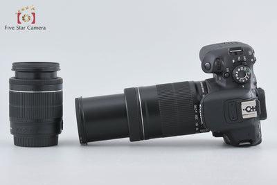 [Used] Canon EOS Kiss X7i Double Zoom Kit - Low Shutter Count
