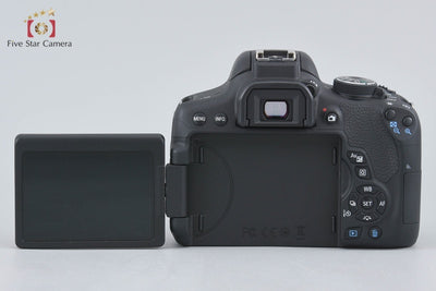 [Used] Canon EOS Kiss X8i Double Zoom Kit - Low Shutter Count, Original Box Included